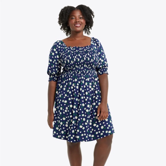 Draper James Dresses & Skirts - Draper James Jo Dee Dress in Navy Magnolia